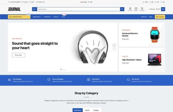Opencart Eshop Demo 1